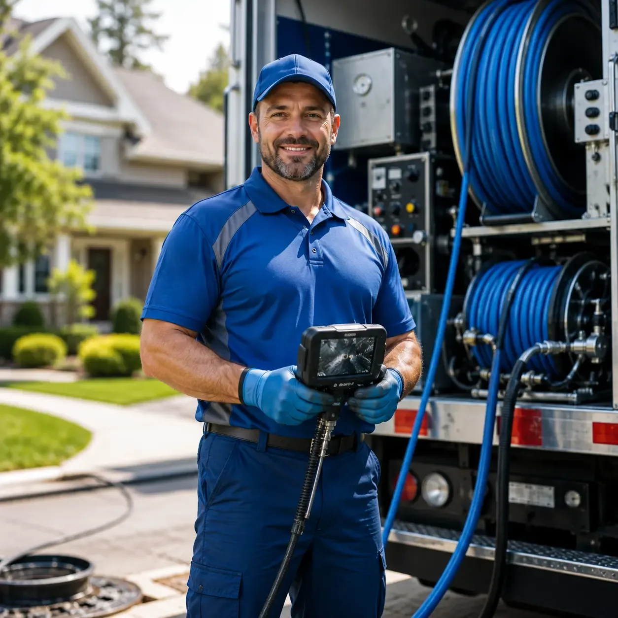 Local outdoor drain cleaning specialists in Poteet, TX